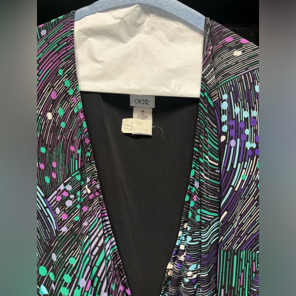 Cache wrap dress - Picture 3 of 5